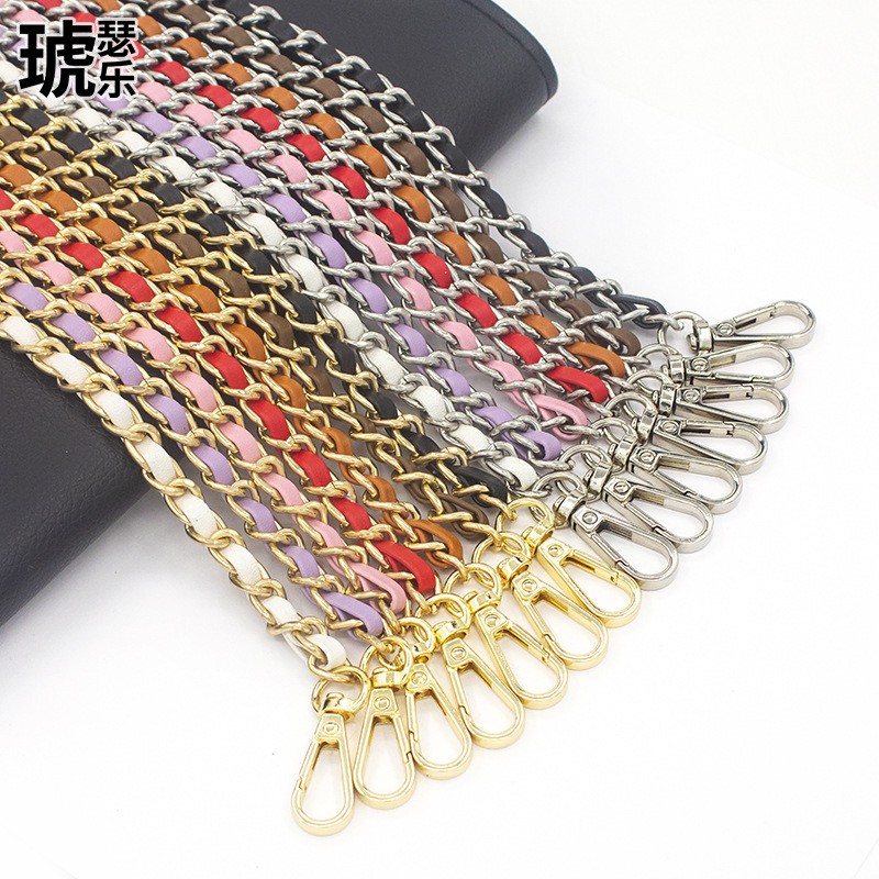 7 Color DIY Replacement Bag Chain Bag Hardware Accessories Handbag Accessories Alloy Metal Bag Chain Belt Shoulder Bag Strap