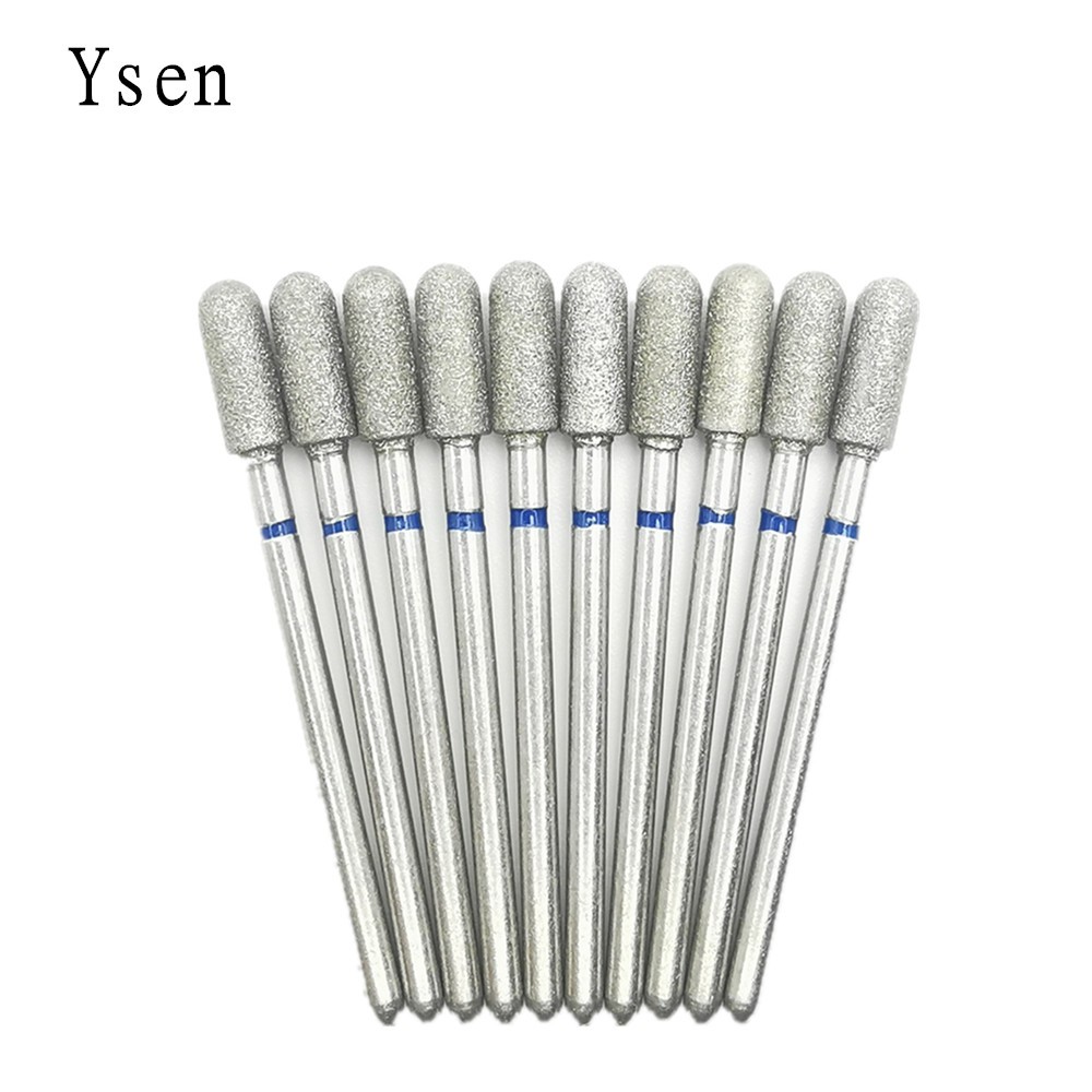 10pcsSet Diamond Nail Drill Bit Artery Electric Cutters For Pedicure Manicure Files Cuticle Burr Nail Tools Accessories