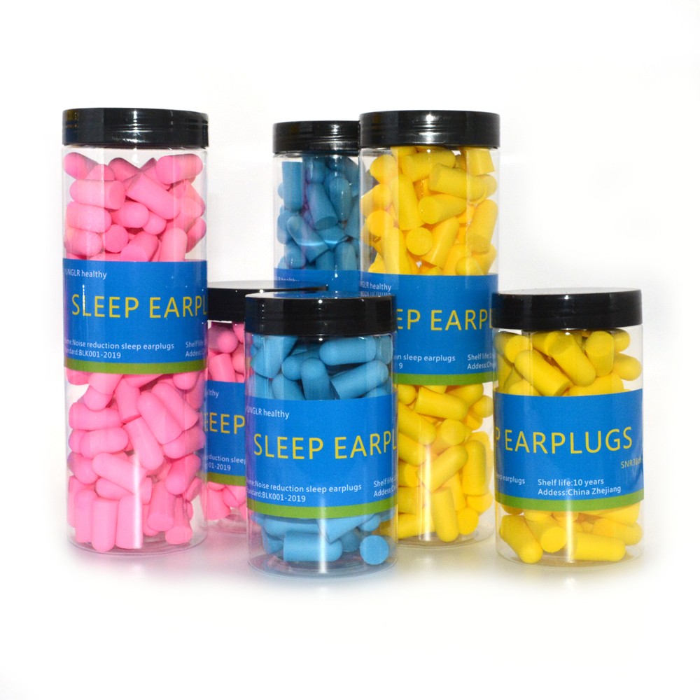 Earplugs Noise Reduction Foam Sleep Plug Canceling Music Anti Reusable For Snoring Earplug Sound Insulation Sleeping Earplugs