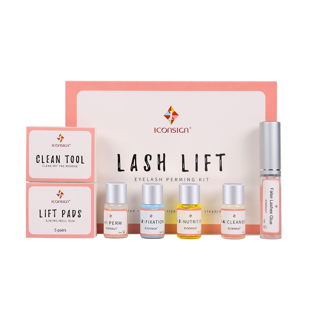 Dropshipping ICONSIGN Eyelash Lift Kit Eyelashes Perm Lash Living Eyelash Enhancer Kit Eyelashes Eye Makeup Fast Delivery,Can Do Your Logo