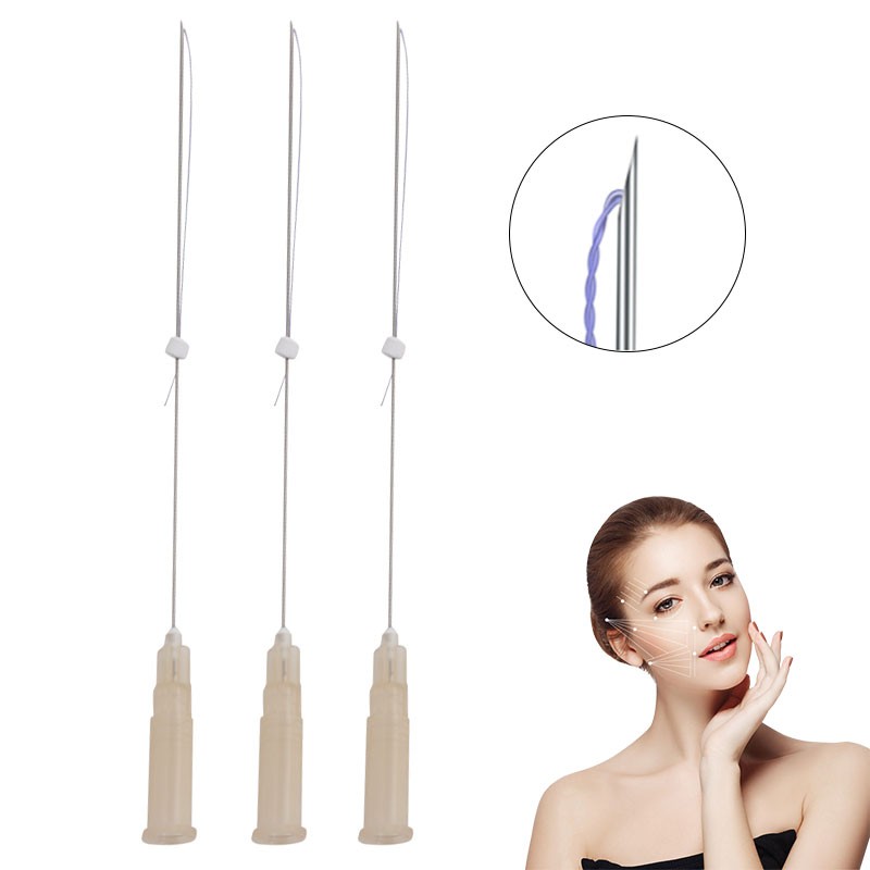 Tornado Screw 10pcs/bag 26g 27g V Line PDO PCL Threading Face Lift Korea Lip Skin Tightening Beauty Face Eyebrow Lift