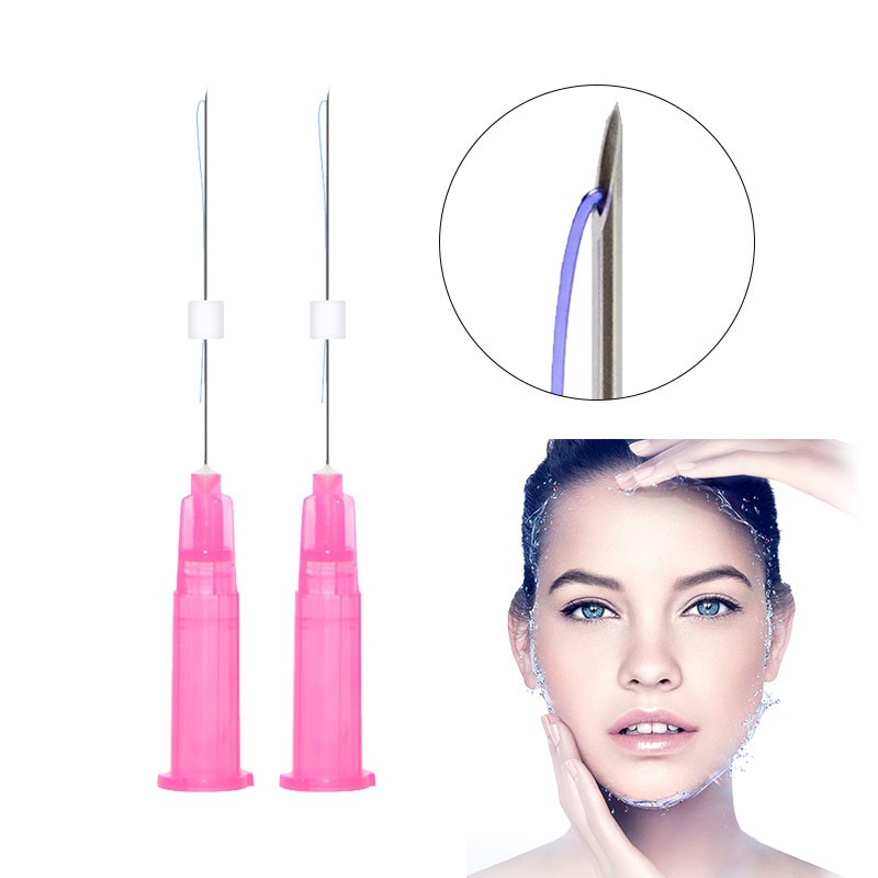 Korea Pdo Pcl Faciales Lifting Anti Aging Skin Firming Helios Tensores Pdo Thread Mono Screw For Lips Face Lift 20pcs Per Pack