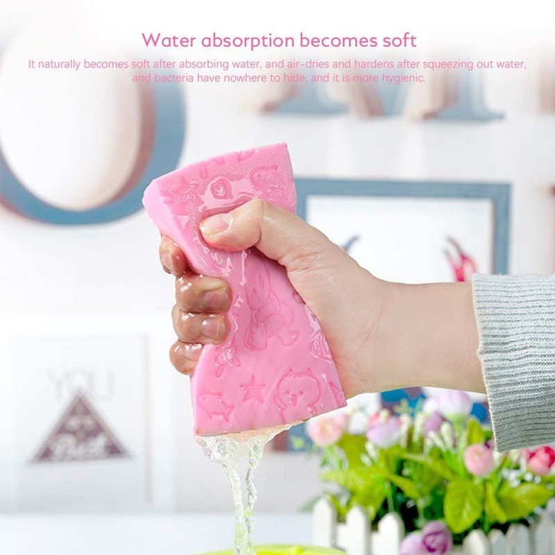 Ultra Soft Bath Sponge Scrubs Exfoliating Dead Skin Removing Sponge Body Massage Cleaning Shower Brush Bath Tools For Kids Adults