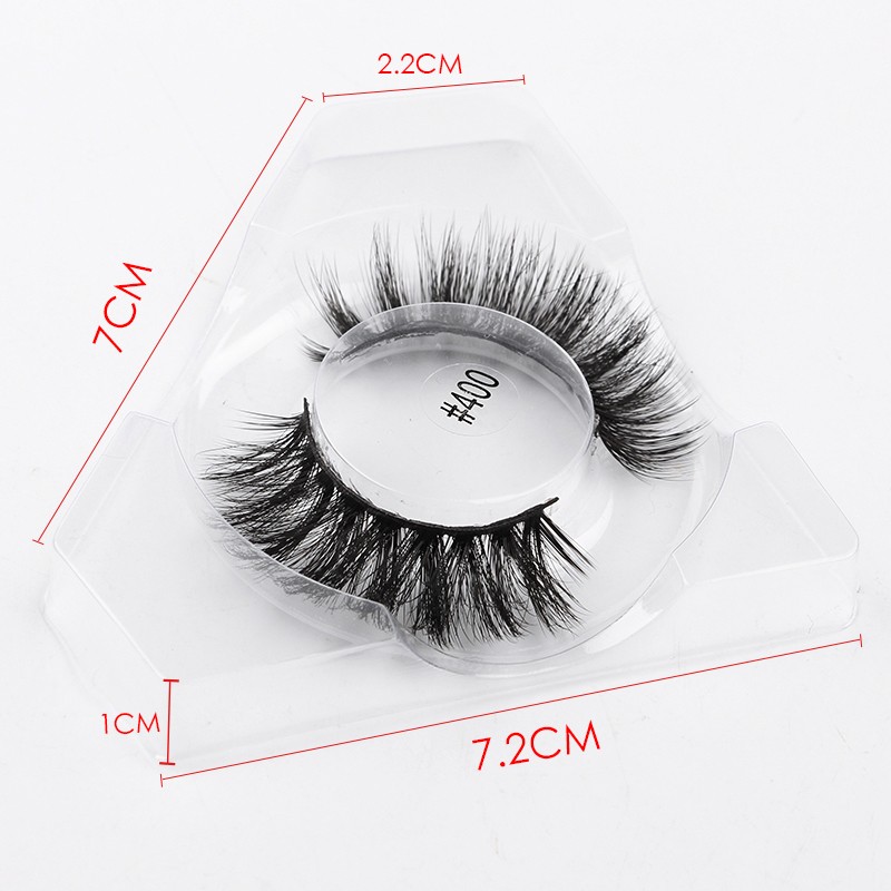 wholesale eyelashes 4/20/50/100pcs fluffy mink eyelashes 3d eyelashes makeup natural false eyelashes extension