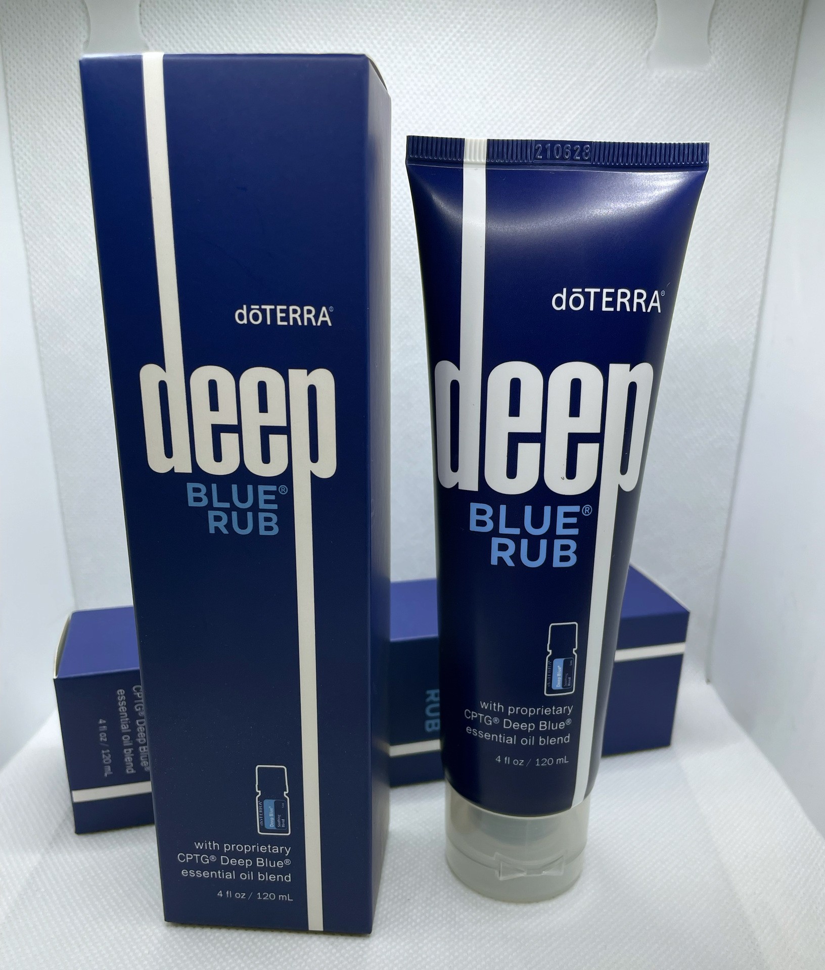 DoTERRA Deep Blue Cream Scrub DoTERRA with proprietary cptg deep blue essential soothing cream 120ml dropship