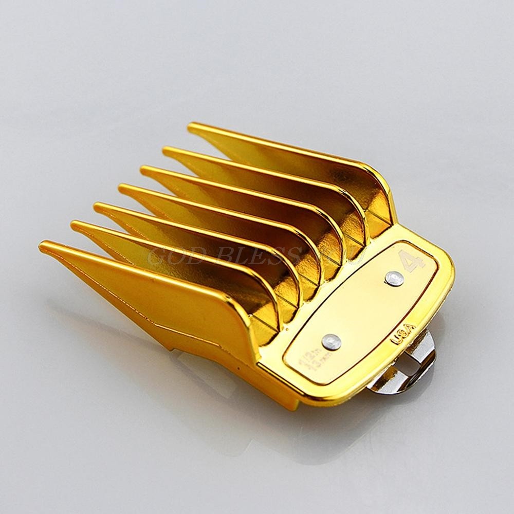 8pcs Professional Limit Comb Cutting Guide Combs 1.5/3/4.5/6/10/13/19/25mm Set Drop Shipping