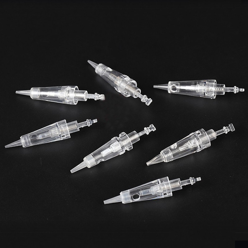 Tattoo Needles Cartridge, Permanent Makeup For Eyebrows And Lips, With Set Number, 3 Pieces