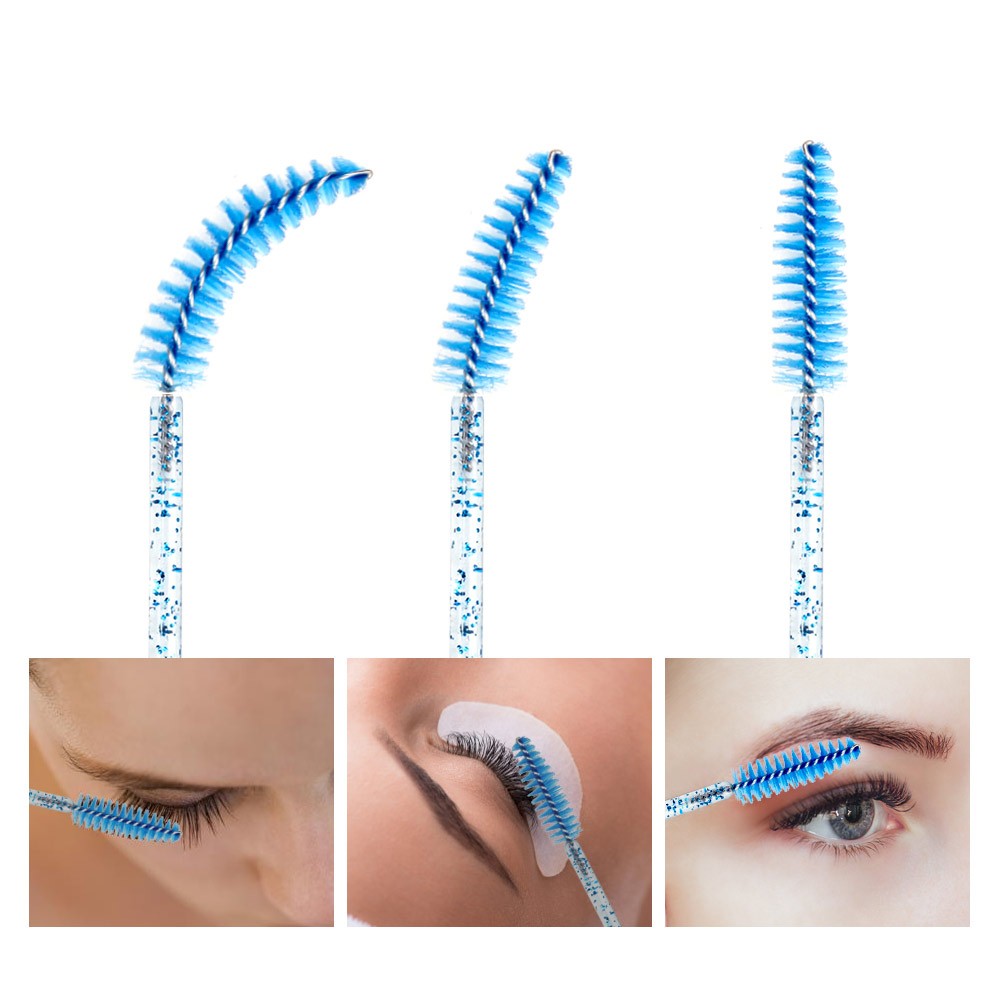 Eyelash Extension Kit Practice Eye Patches Pad Adhesive Eyelash Brushes Spoolie Mascara Applicator Grafting Eyelash Tools