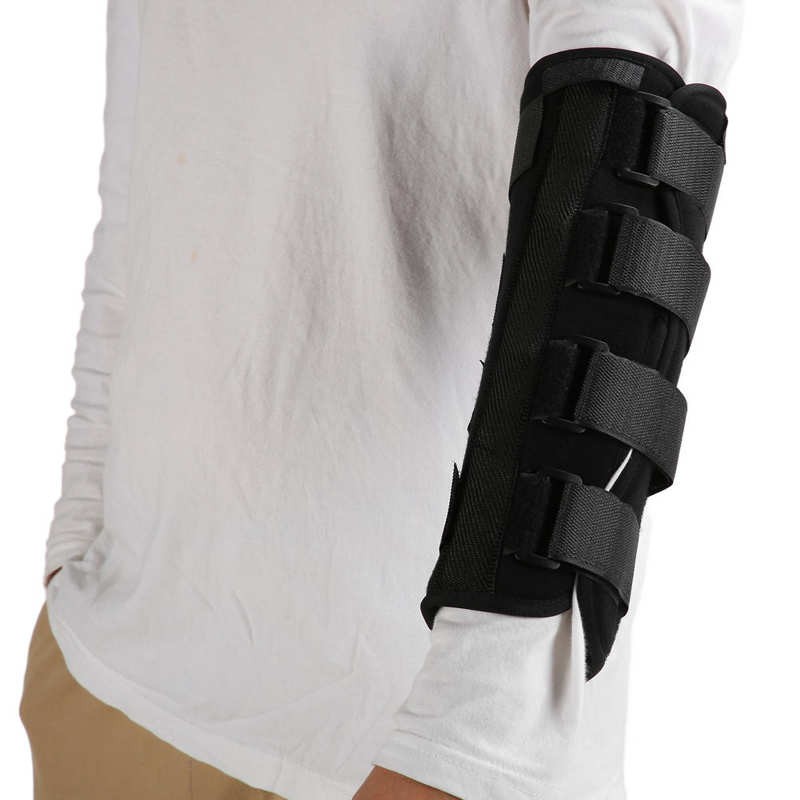 Arm Splint The forearm splint is firmly fixed to the arm fracture to restore the arm