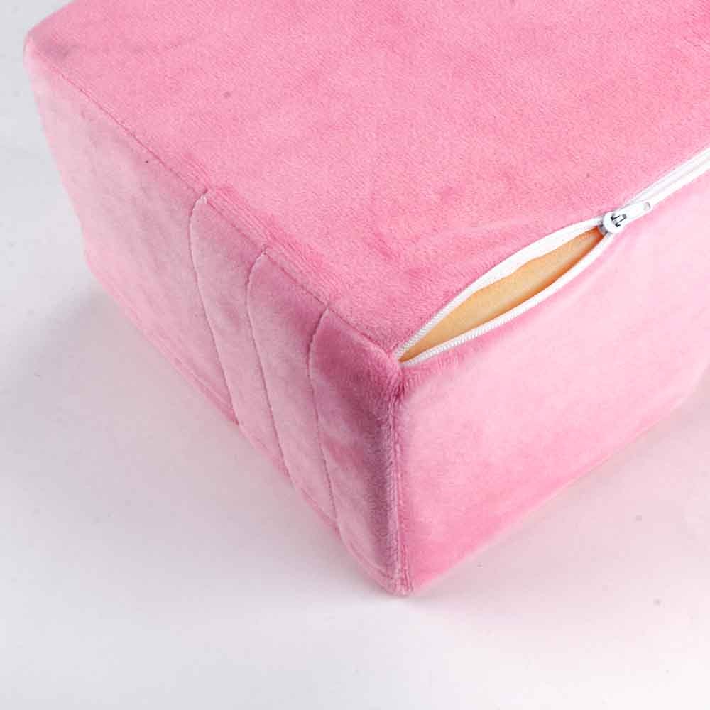 Lash Pillow Neck Support Eyelash Pillow Soft Grafting Eyelashes Memory Foam Eyelash Extension Pillow Makeup Salon with Pocket