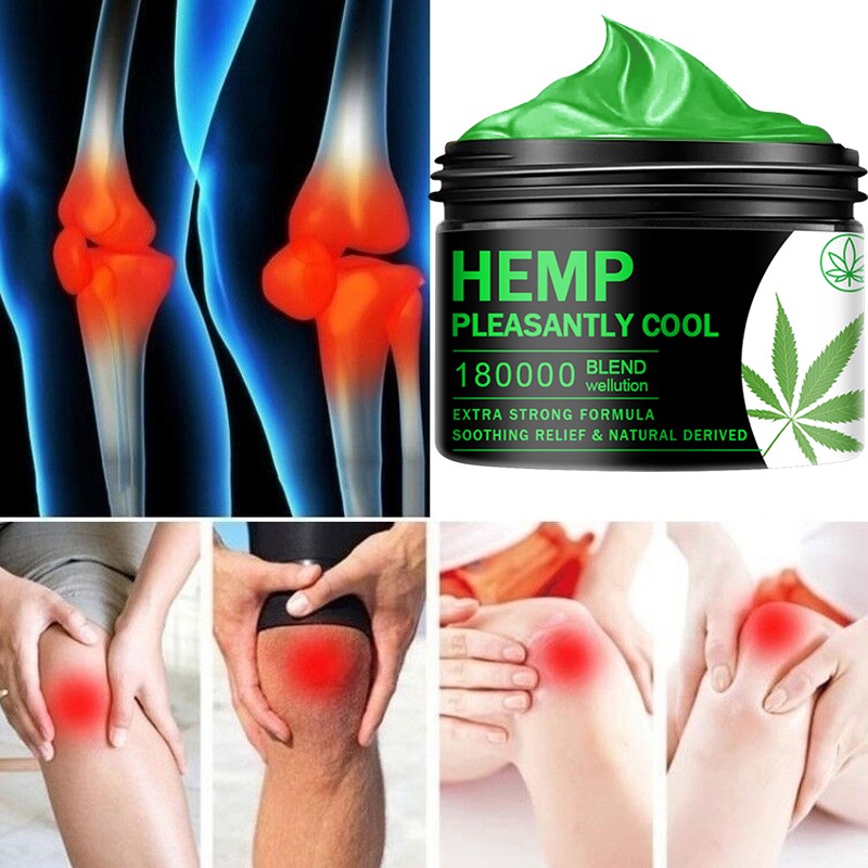 Natural Anti-Inflammation Hemp Cream For Neck Pain Balm Ointment Pain Relief Relieve Muscle Relief Hemp Cream Relief Arthritis