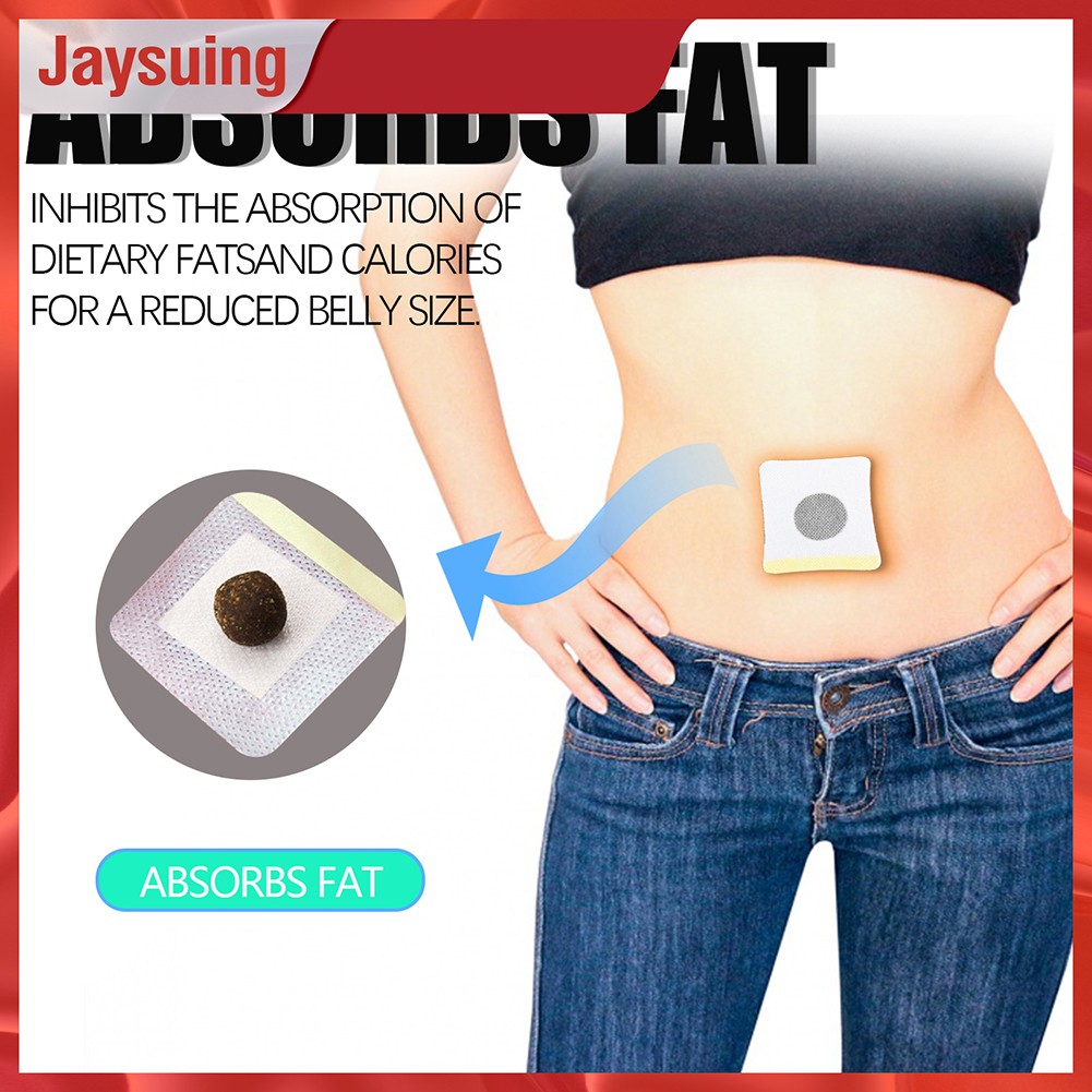 30/10pcs/box Natural Herbal Weight Loss Slim Patch Navel Sticker Slimming Product Fat Burning Weight Loss Abdominal Waist Plaster