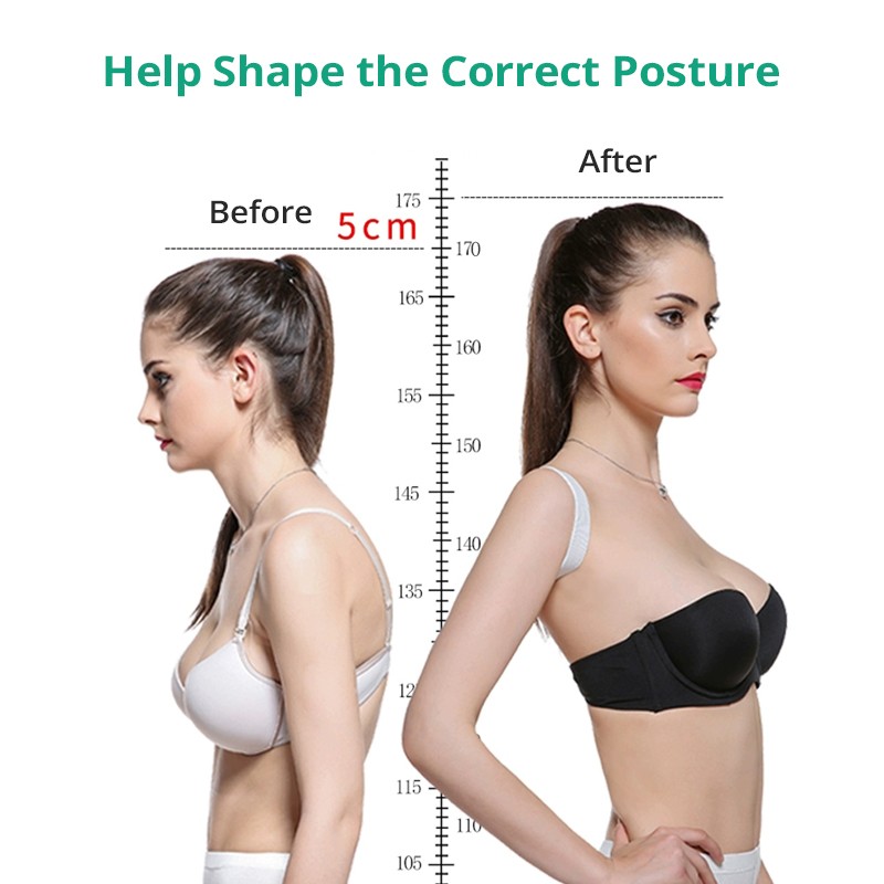 Back Posture Corrector for Kids and Adults, Clavicle Support, Straight Shoulders, Velcro Strap