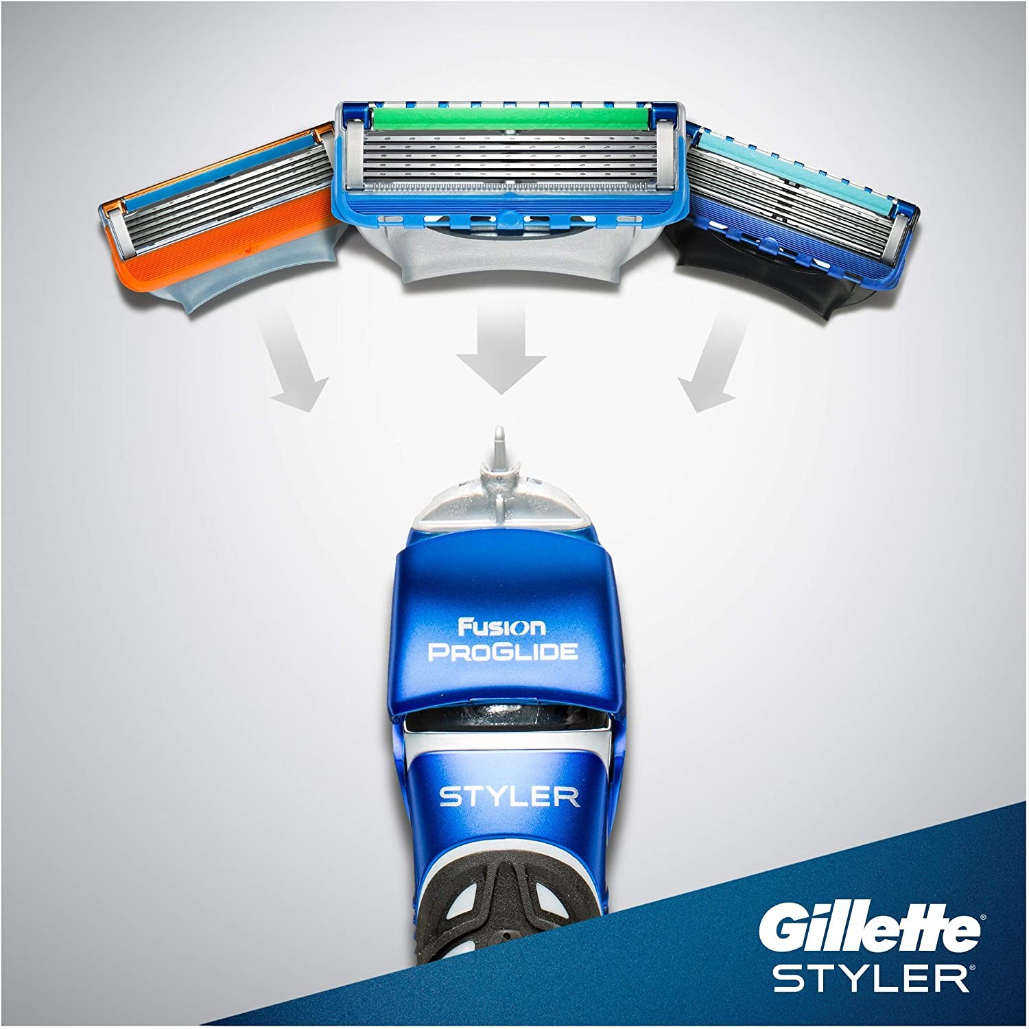 Gillette ProGlide Styler 1up Shaving Edge Shaver 4 Trimming Levels