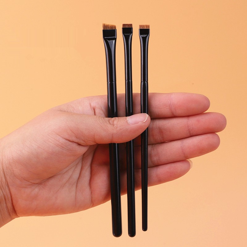 Thin Eyeliner Make up Brush Fine Liner Brushes Professional Small Angled Eyebrow Brush High Quality Eyebrow Eye Contour Makeup Tool