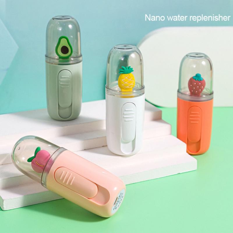 Nano Mist Sprayer Facial Beauty Tool USB Humidifier Rechargeable Nebulizer Facial Steamer Moisturizing Face Skin Care Tools