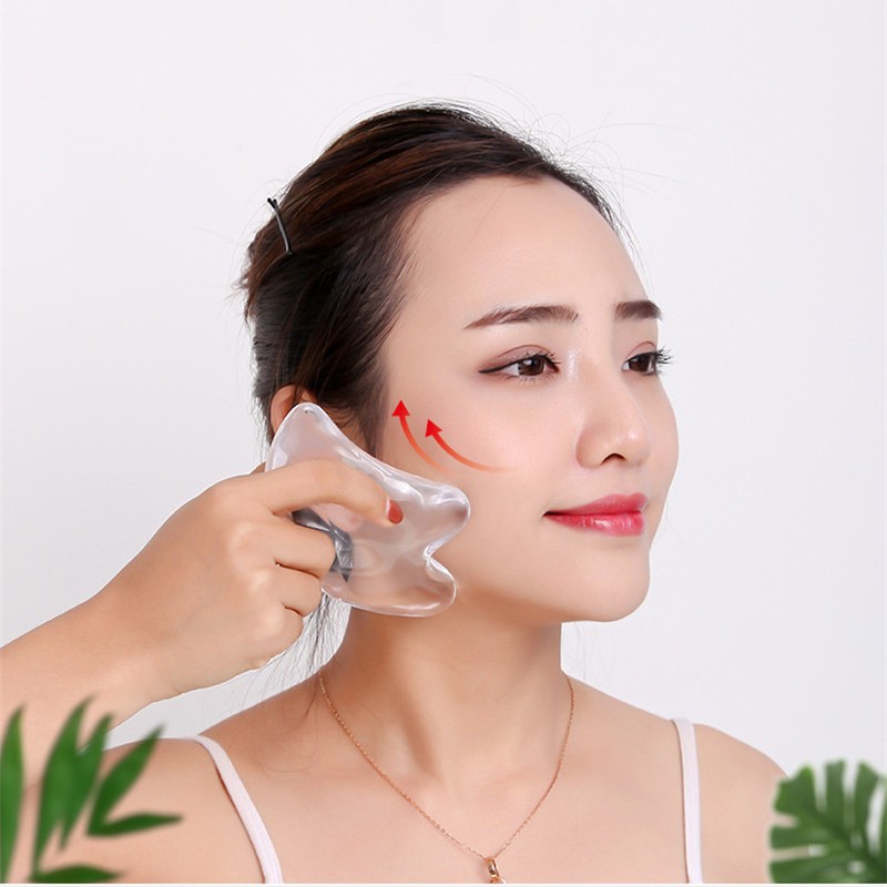 Face Lift Massage Care Tool Body Arm Leg Slimming Anti Cellulite Gua Sha Scraper Board for Beauty Face Scraping Skin Care