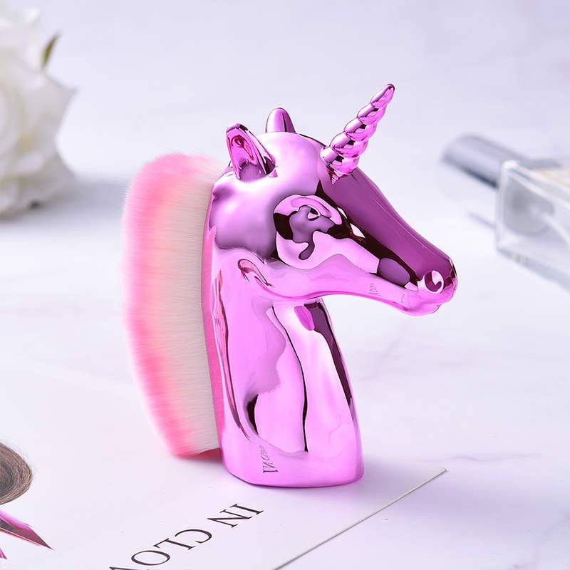 Nail Art Dust Brush for Unicorn Manicure Makeup Brush Brushes Fashion Gel Nail Decorations Nail Tools Material