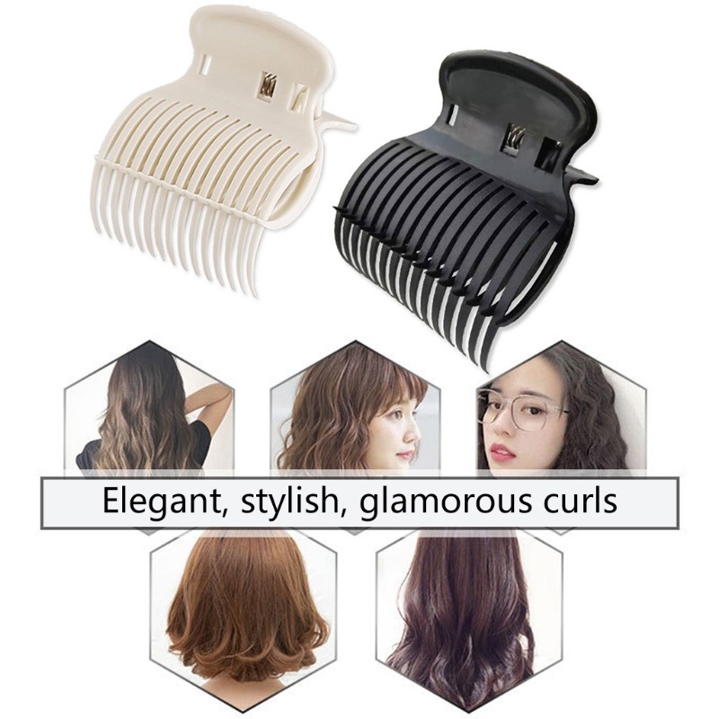 12pcs Salon Hot Roller Hair Clips Insulation Claw Curler Replacement Clamp For Women Girls Hair Department Styling Tool