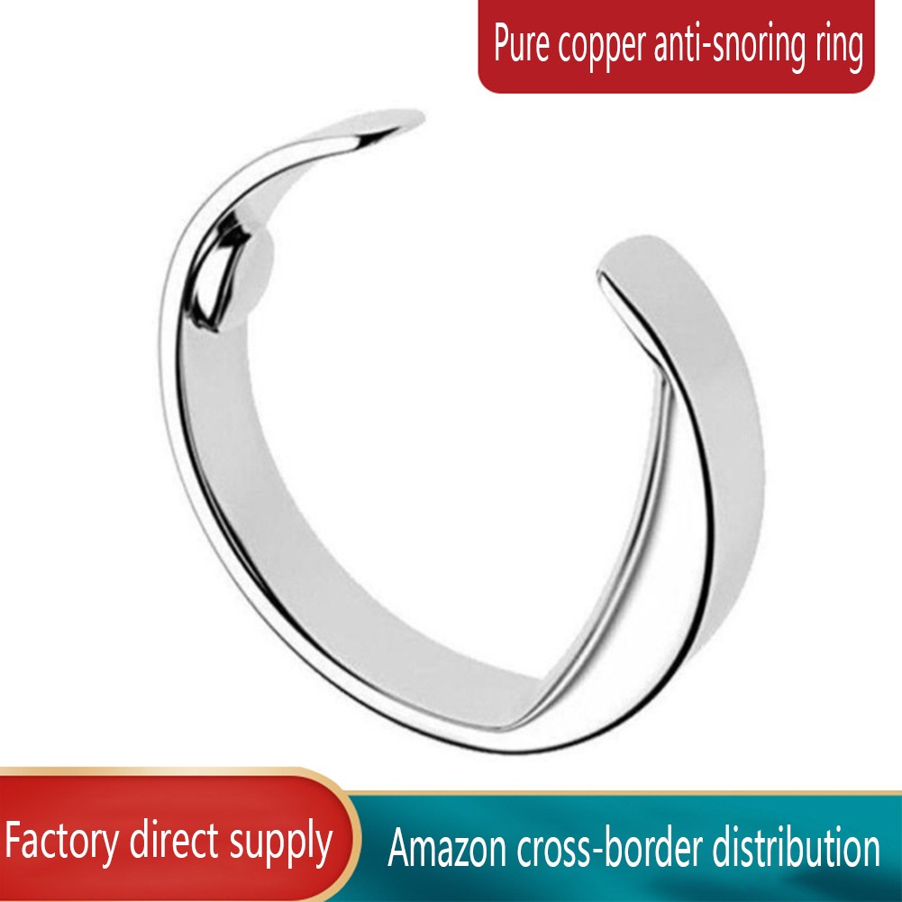 Anti Snoring Ring Magnetic Therapy Acupressure Anti Snoring Device Snore Stopper Finger Ring Sleeping Aid 3 Size