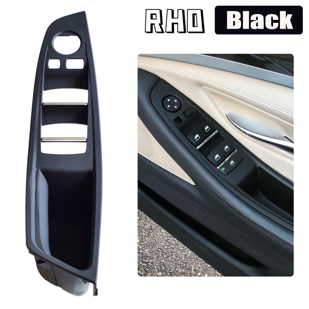 Right Hand Drive RHD For BMW 5 Series F10 F11 Beige Black Red Wine Oyster Car Interior Interior Door Handle Pull Panel Trim Cover