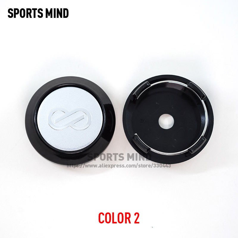 4pcs/lot 64mm Car Wheel Center Hub Caps For ENKEI Car Styling Rim Hub Cover Dust Cover