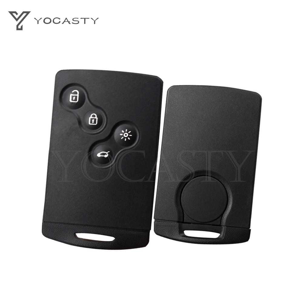 YOCASTY 285971998R Keyless Smart Key PCF7953M 4A Chip 433MHZ For 2009 2010 2011 2012 2013 2014 2015 2017 Renault Clio IV Captur