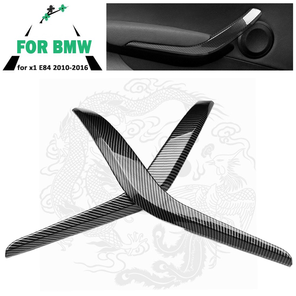 Left Right Side Car Interior Door Panel Pull Handle Cover Trim Auto Interior Door Handles Covers For BMW X1 E84 2010-2016