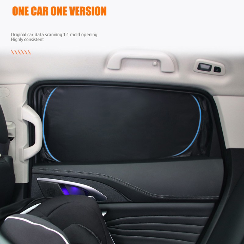 Car Window Sun Shade For Toyota RAV4 Camry Windshield Sunshade Front Rear Side Privacy Foldable Louver Blind UV Block Curtain