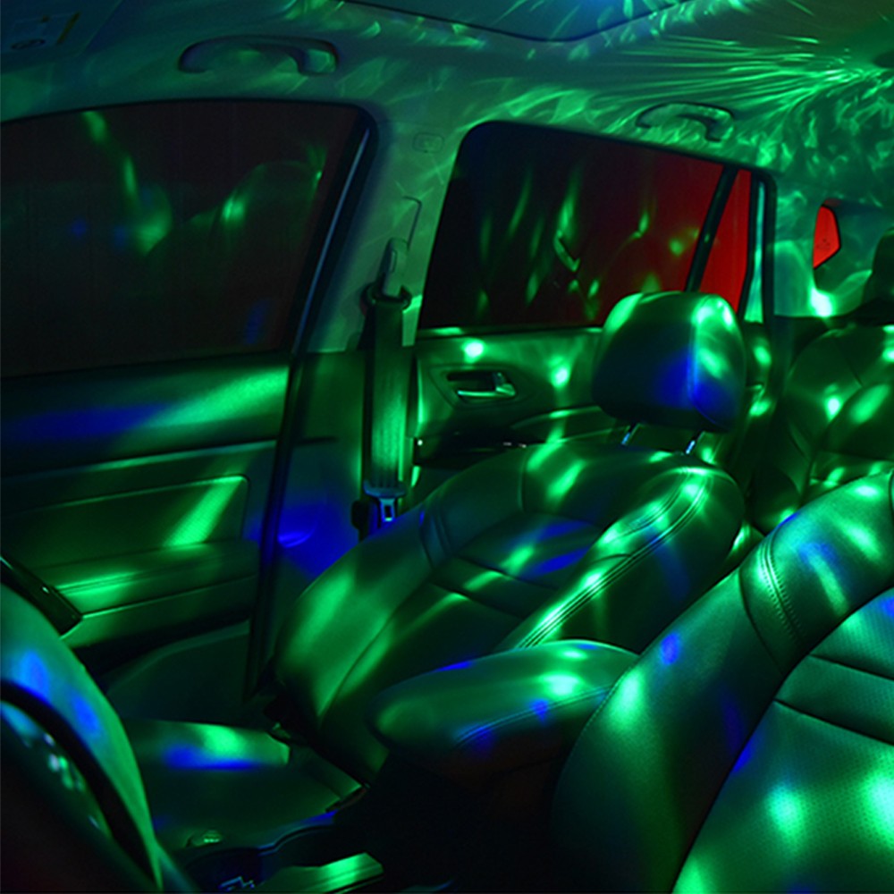 Car Ambient Light Accessories DJ RGB Colorful Music Audio Led Party Atmosphere Interior Dome Trunk Wall Welcome Lamp Night Light