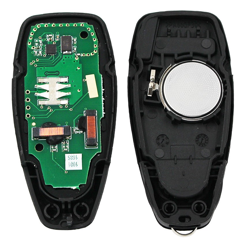 433MHz 433MHz Remote Control 3 Button Complete Smart Starter Key With ID49 Chip For Ford Kuga Fiesta 2016+ With Emergency Key KR5876268