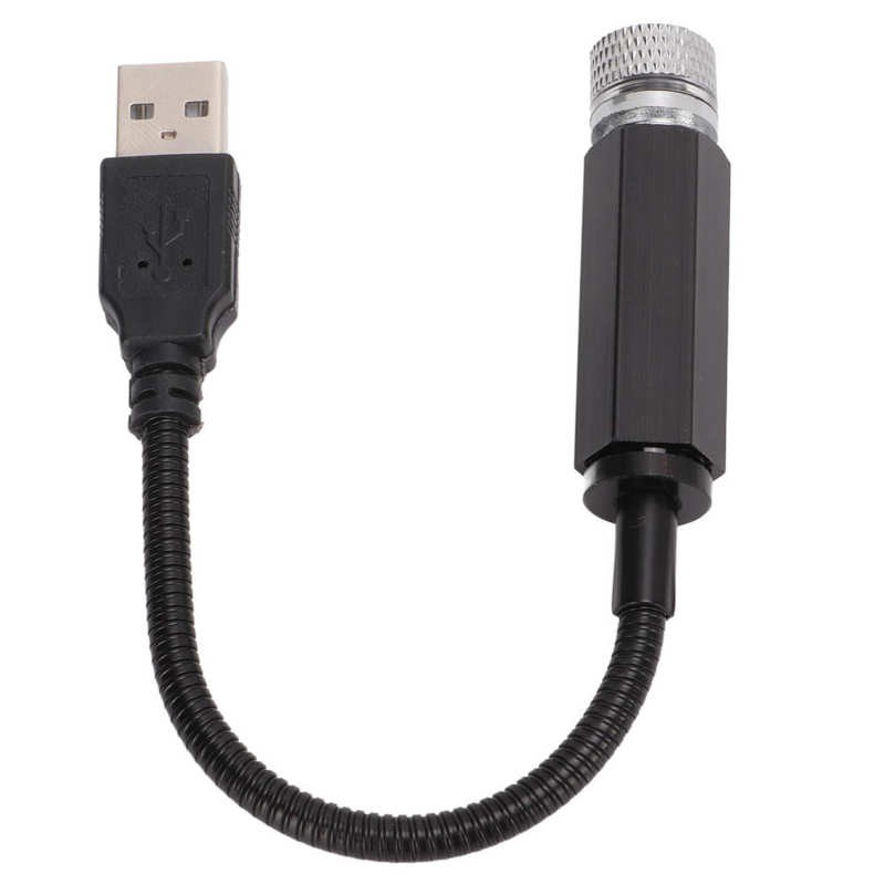 USB ستار ليلة ضوء متعدد وضع السماء العارض جو مصباح لسيارة سقف لغرفة النوم