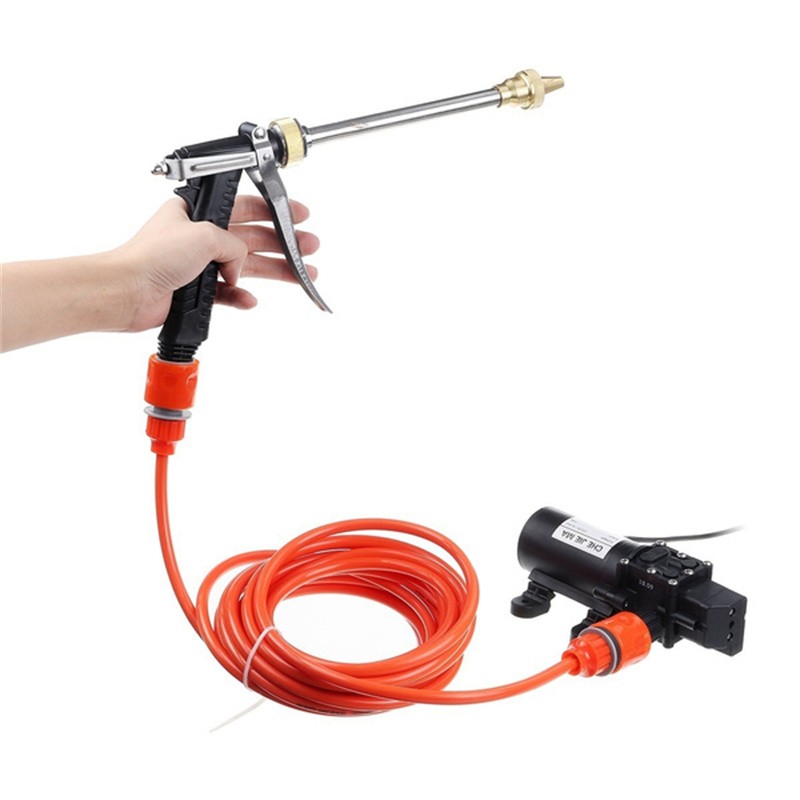 12V 80W 120PSI Car High Pressure Washer Gun Portable Car Wash Gun Kit