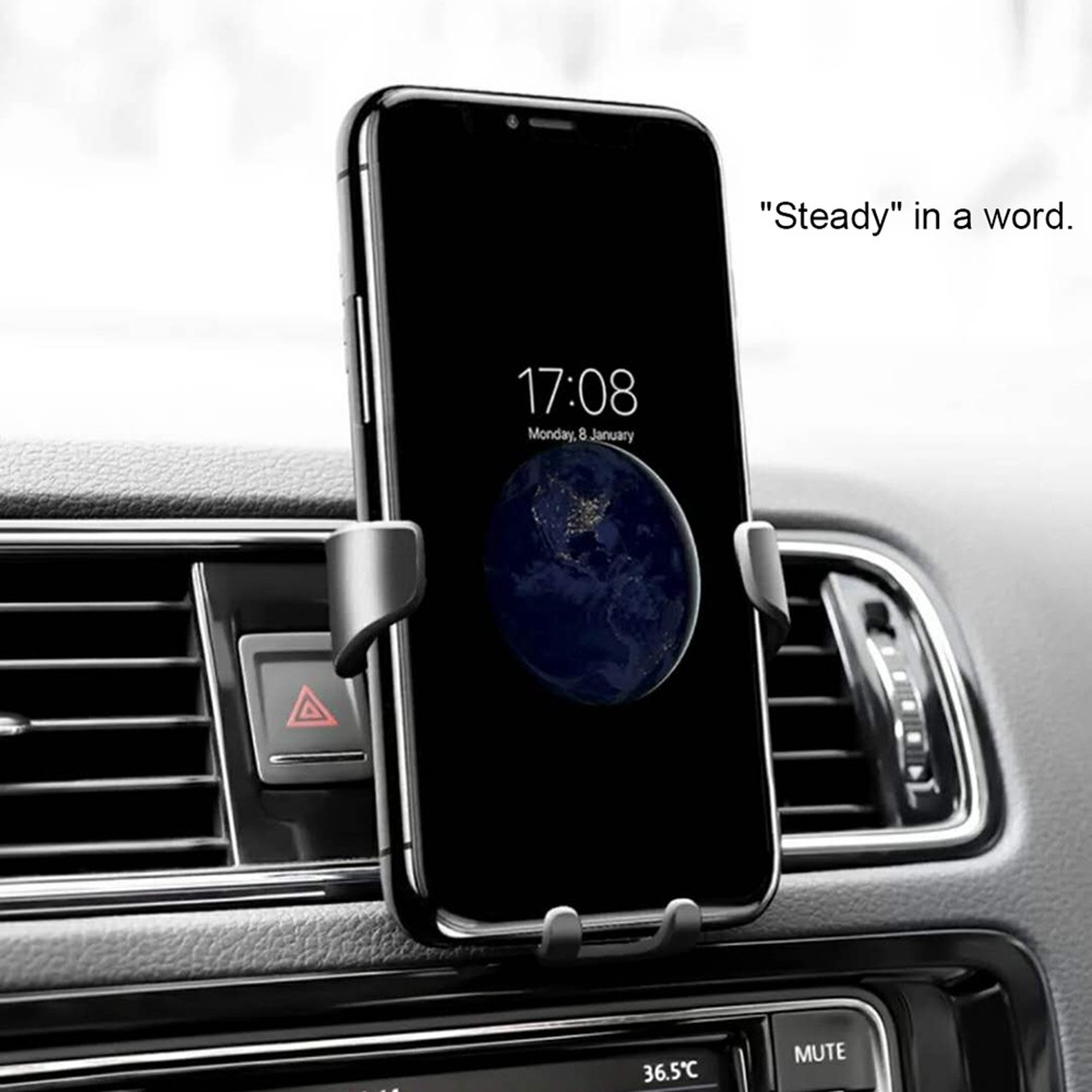 Auto Car Air Vent Phone Holder Clip Mount Smartphone Gravity for GPS Support Holder Mobile Phone Vehicle Rack Bracket