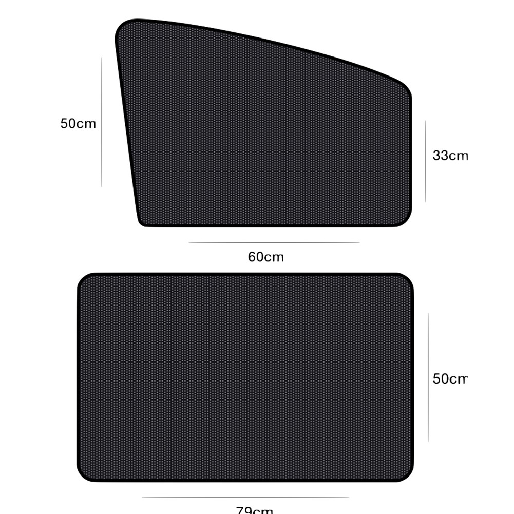 4 قطعة زجاج سيارة العالمي ظلة السيارات الشمس الظل نافذة الستار غطاء اكسسوارات السيارات الشمس حماية قناع عاكس