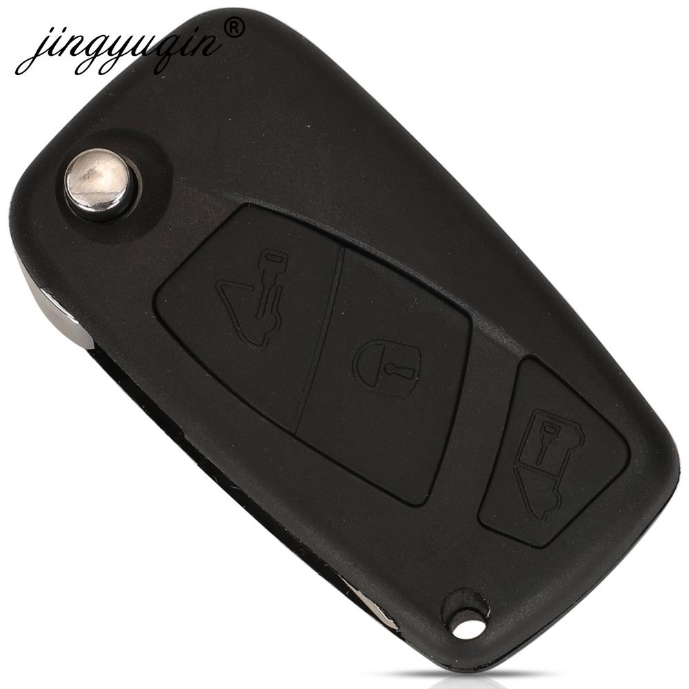 jingyuqin Folding Car Remote Key Shell Case For Fiat Iveco Daily MK4 2006 2007 2008 2009 2010 2011 GT10 Flip Key