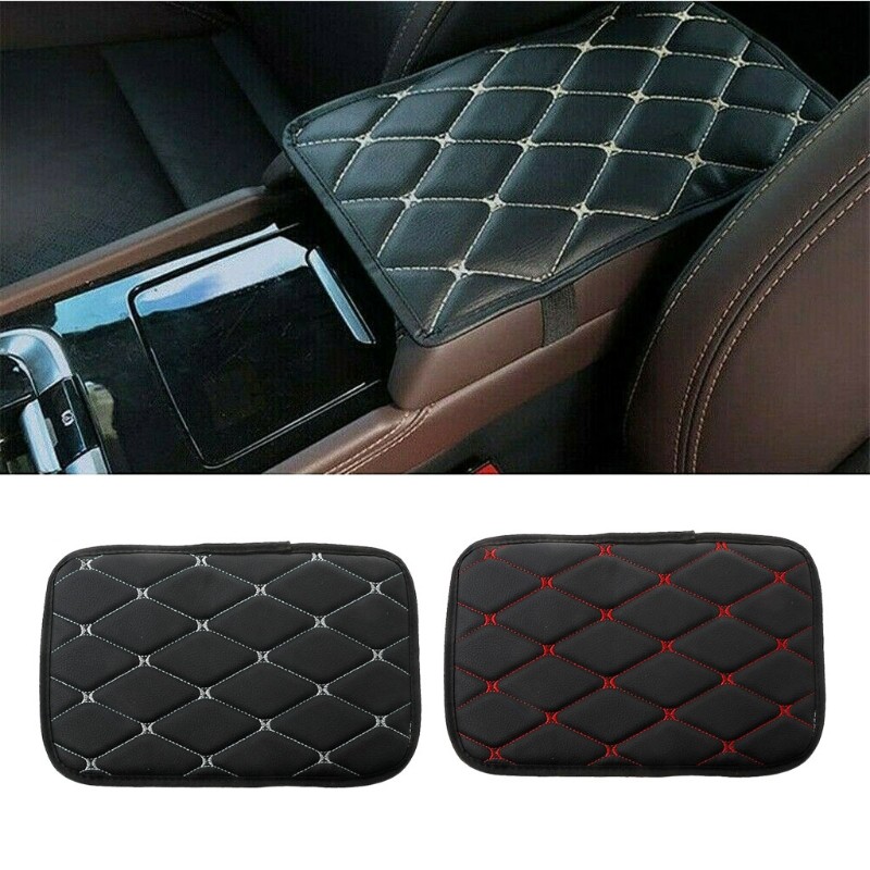 Car Armrest Cushion Pad Soft Memory Armpit Auto Center Console Fender Cushion PU Car Armrest Cover Box Protector