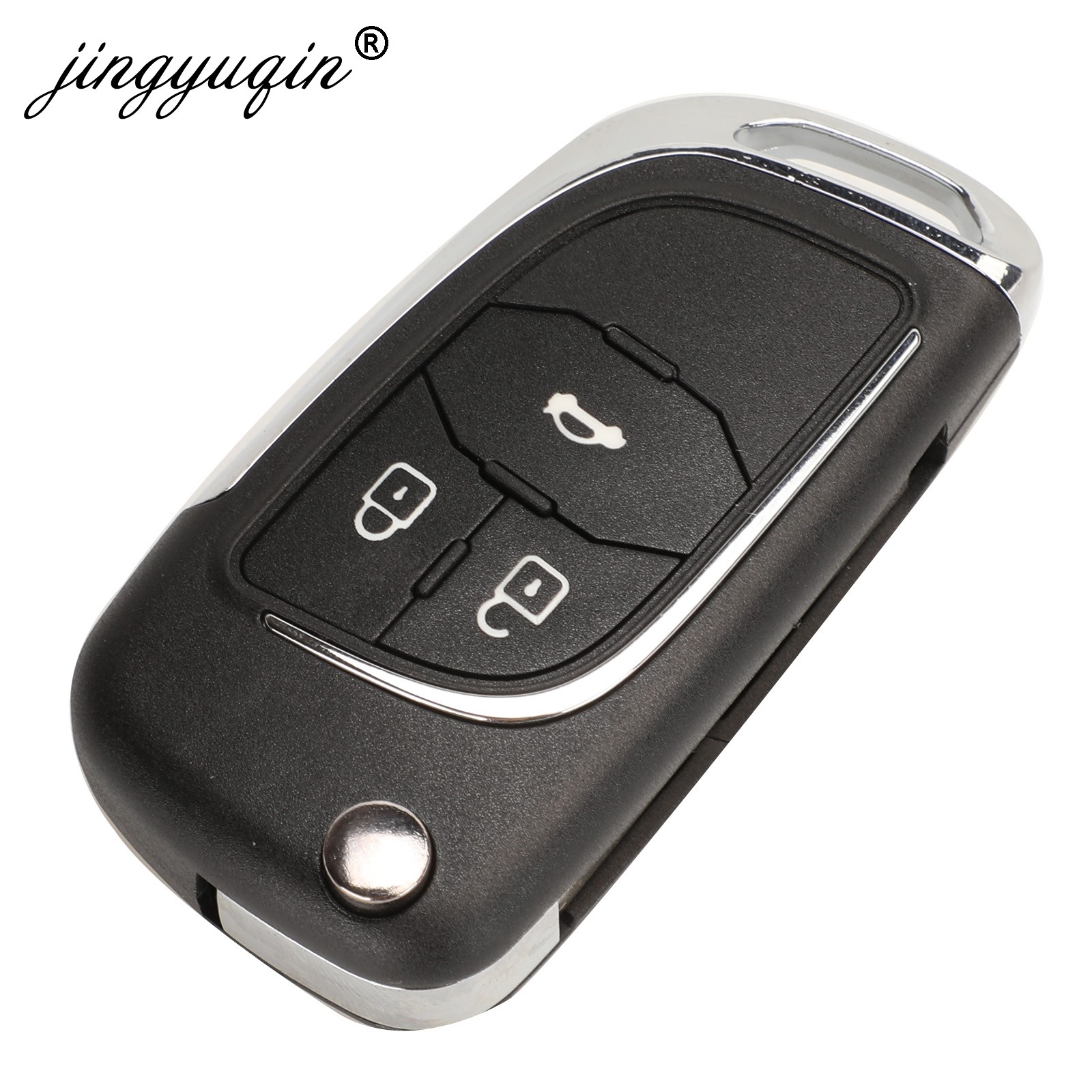 Remote Control Car Key for Chevrolet, Housing for Chevrolet Cruze, Epica, Lova, Camaro, Compatible with Buick, Opel, Vauxhall, Insignia Astra, 2/3/45B