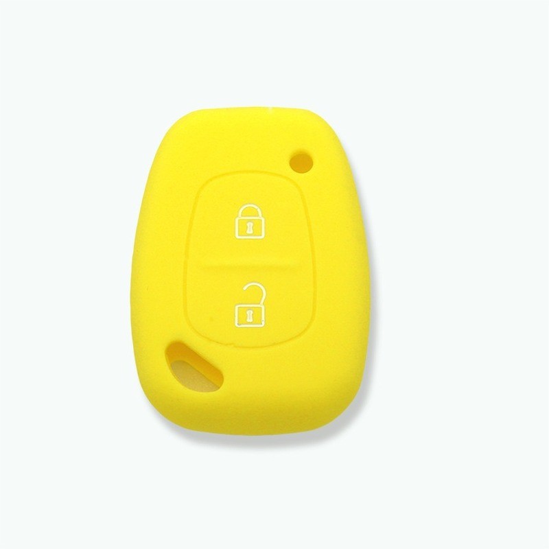 2 Buttons For Renault Traffic Kangoo For Vauxhall Opel Vivaro Silicone Car Key Cover Fob Holder Skin Car Accessories Shell