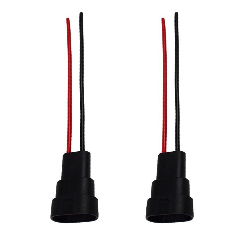 2pcs 9005 9006 9012 9140 9145 9150 9155 HB3 HB3 H10 Bulb Socket Male Adapter Connector for Fog Lamp Lamp