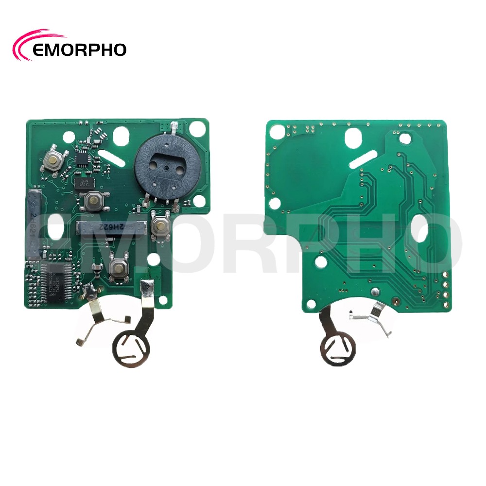 EMORPHO 285971998R Keyless Smart Key PCF7953M 4A Chip 433MHZ For 2009 2010 2011 2012 2013 2014 2015 2017 Renault Clio IV Captur