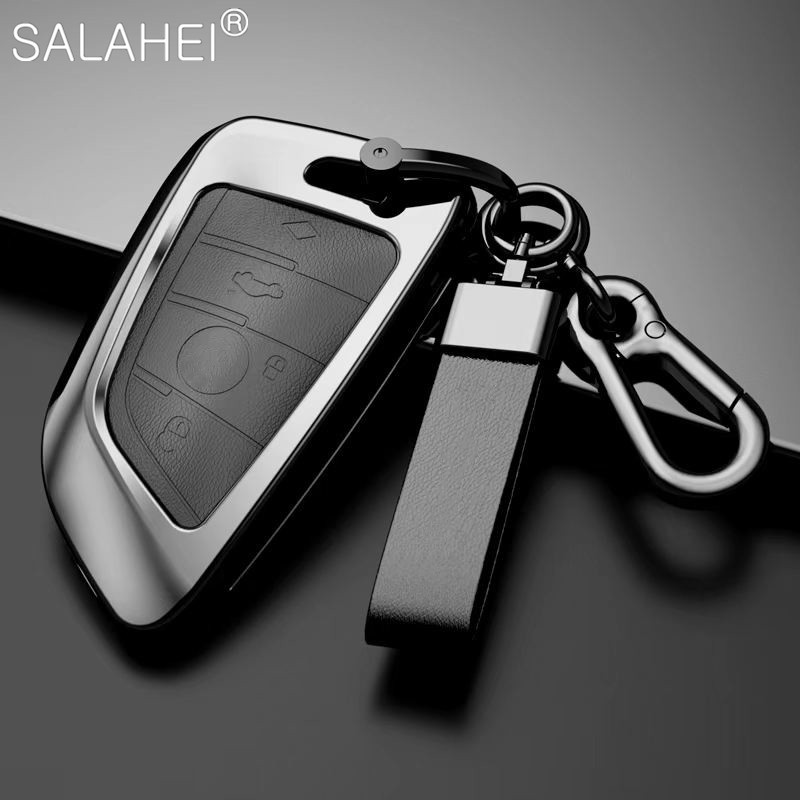 Zinc Alloy Car Key Case Cover For BMW X1 X3 X4 X5 F15 X6 F16 G30 7 Series G11 F48 F39 520 525 G20 118i 218i 320i Car Accessories