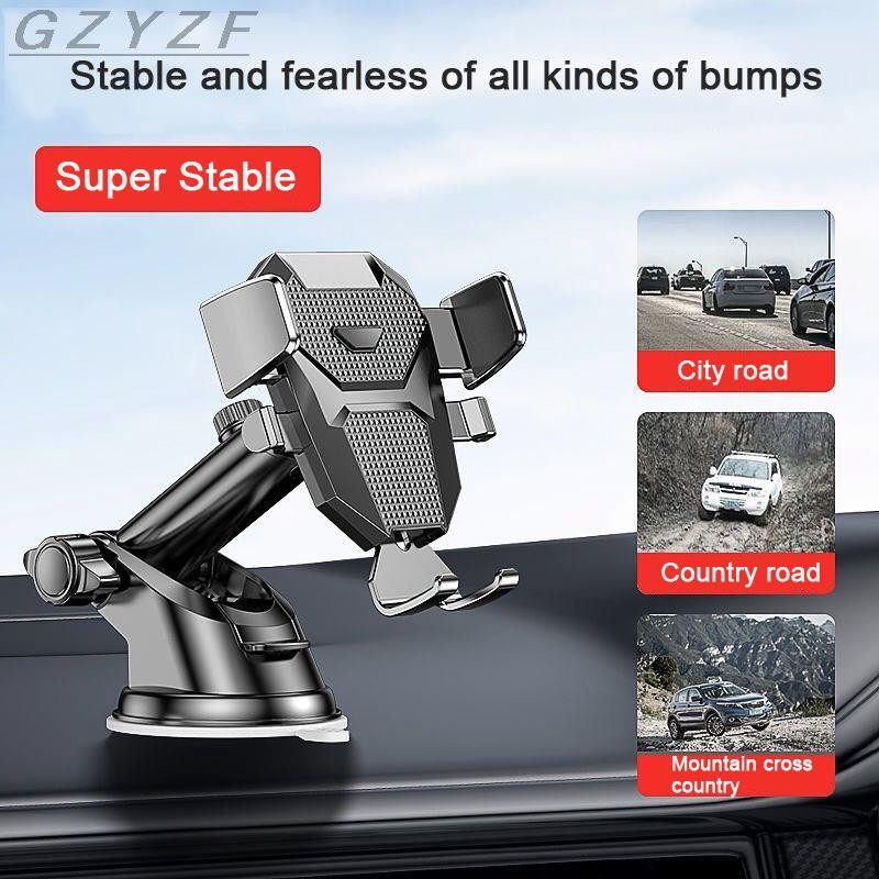 GPS Telefon Sucker Car Phone Holder Mount Mobile Cell Phone Holder Support for iPhone 13 12 11 Pro Xiaomi Huawei Samsung