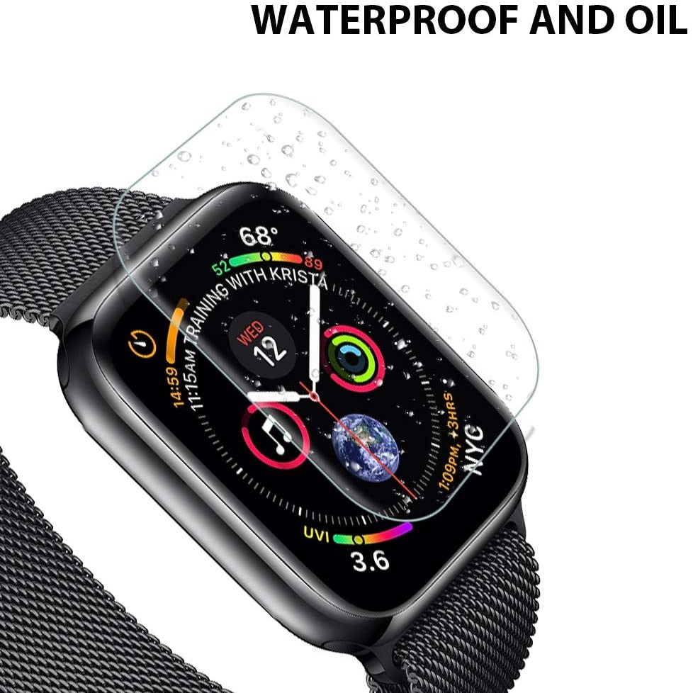 Clear Flexible Screen Protector for Apple Watch Series 7 6 5 4 3 2 1 SE Applewatch IWatch 45mm 44mm 42mm 41mm Screenprotector Film