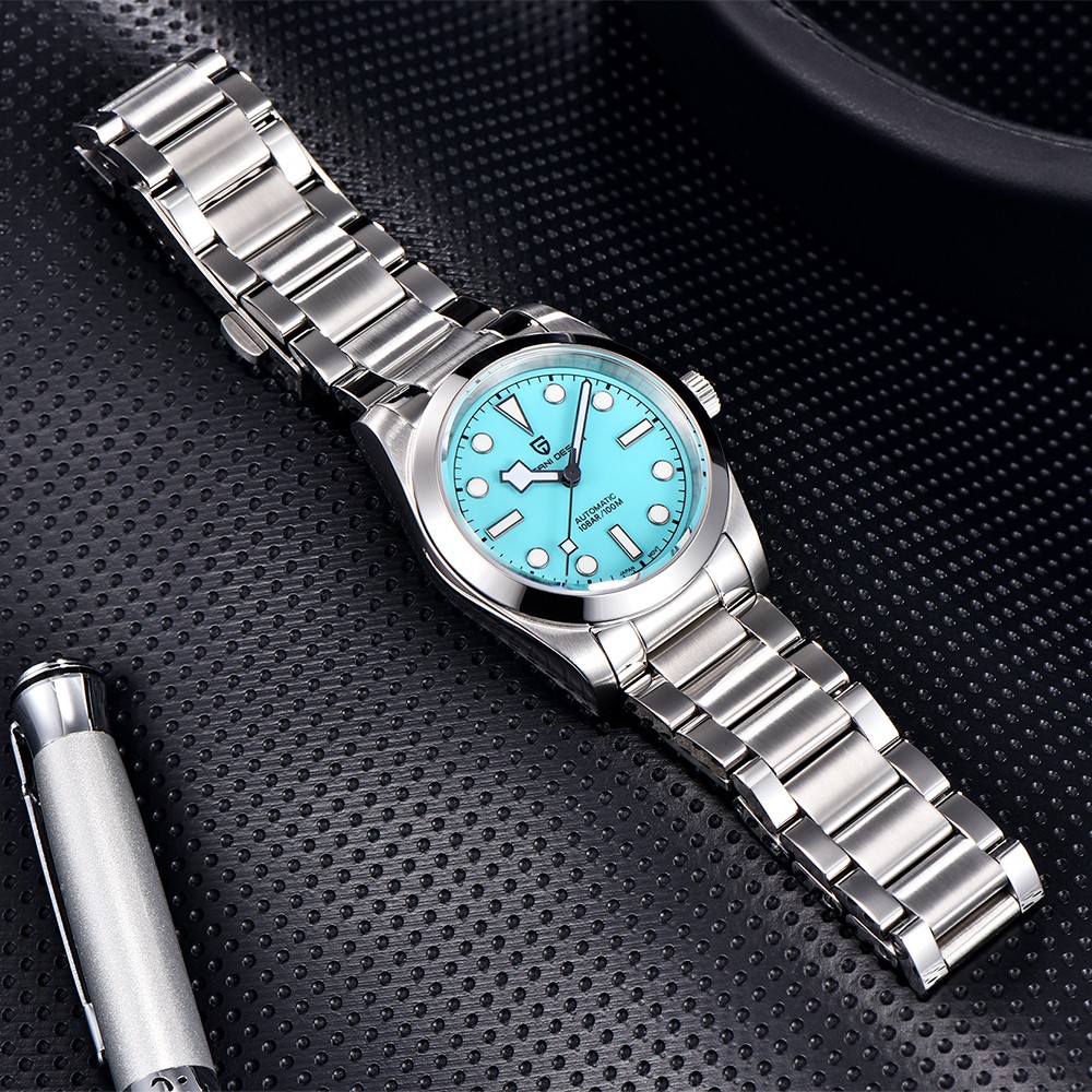 New PAGANI Design 36mm Snowflake Pointer Men Mechanical Wristwatch Luxury Sapphire Glass NH35 Movement Automatic Men's Watch