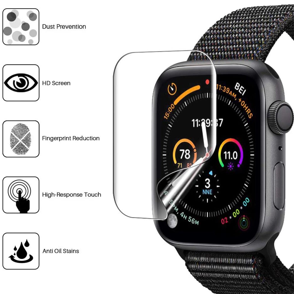 Clear Screen Protector For Apple Watch Series 7 6 5 4 3 2 44mm 40mm 42mm 38mm 38 40 42 44mm iwatch protective film protection