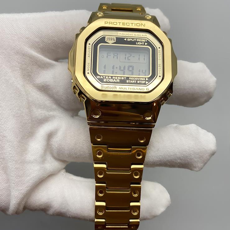 Watch Lens Refit Effect of Refitting for Casio G-shock DW-5600 Series GW-B5600 GB-5600 GWX-5600 DW-5025 Tempered Glass Lens Band