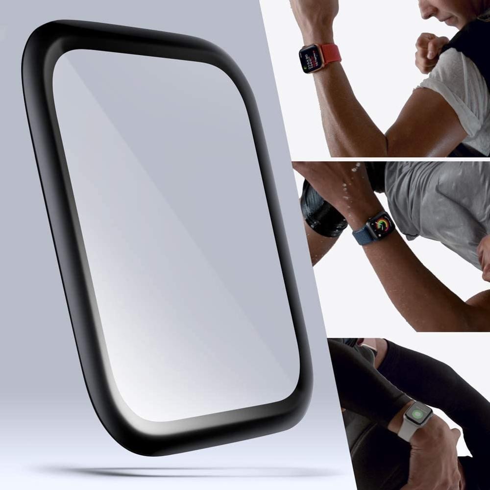 2pcs Tempered Glass Screen Protector For iwatch Apple Watch Series 5 4 3 2 1 44mm 40mm 42mm 38mm 38 40 42 44mm Protection Film