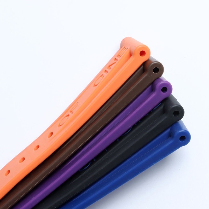 24mm Black Blue Red Orange Gray Purple Watch Band Silicone Rubber Watchband Fit For Panerai Strap Tools Pin Buckle Tools