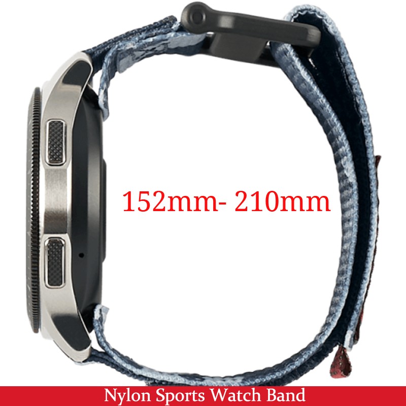 20 22mm nylon sport for active watch strap for Samsung Galaxy watch 46mm watch 4 ring for grea S3 strap for Huawei bracelet GT2